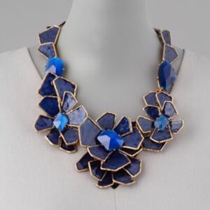 Oscar de la Renta statement necklace